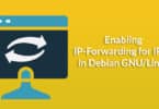 Enabling IP-Forwarding for IPv4 in Debian GNU/Linux