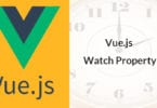 Vue.js Watch Property