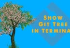 Show Git Tree in Terminal